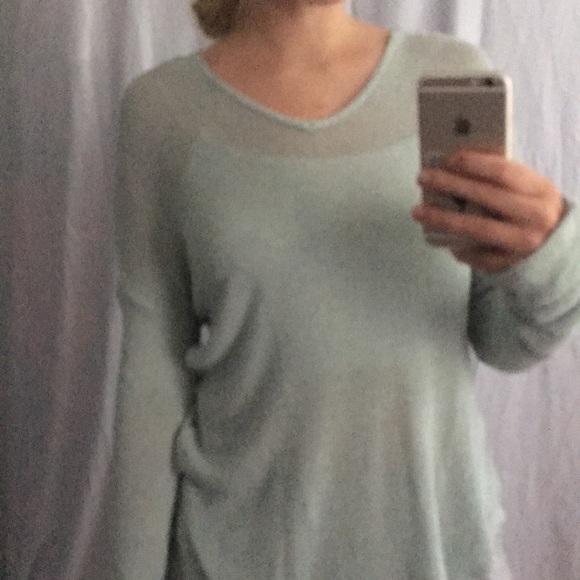 See-through sea foam hoodie - Picture 2 of 2